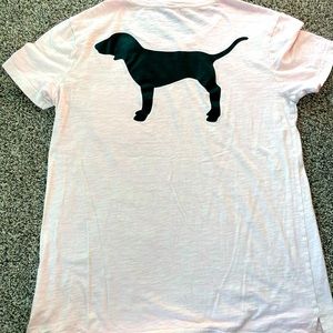 PINK tee size small
